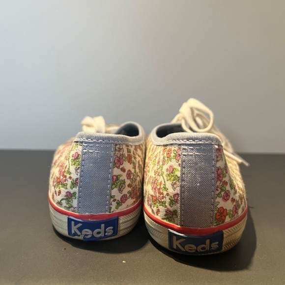 Keds floral sneakers size 7.5 preloved - Picture 4 of 7